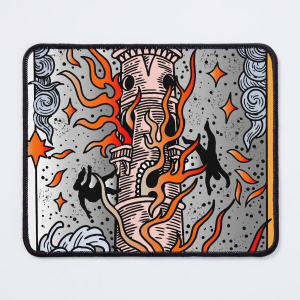 Item preview, the tower - tarot designed and sold by Sailingwilly.