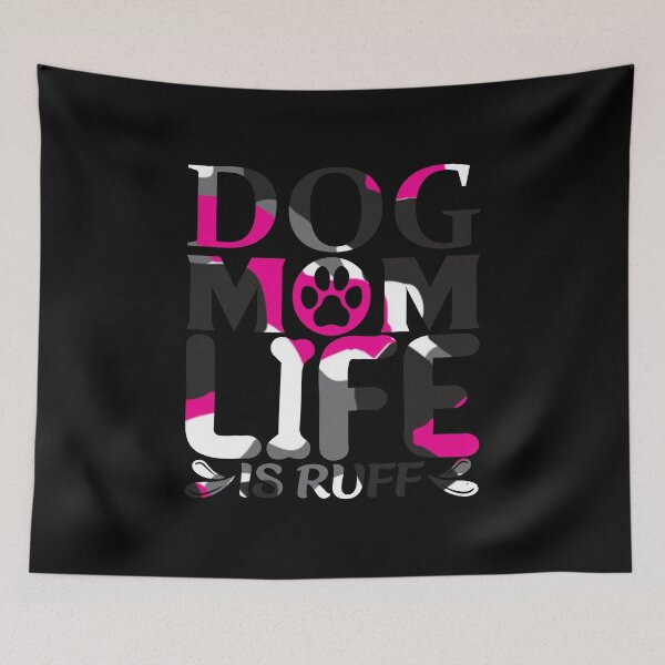 Item preview, Dog Mum Ruff designed and sold by printhappy4you.