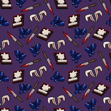 Artwork thumbnail, Vanny Pattern by Raspiberry