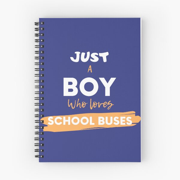 Item preview,  JUST A BOY WHO LOVES SCHOOL BUSES designed and sold by Innovational.