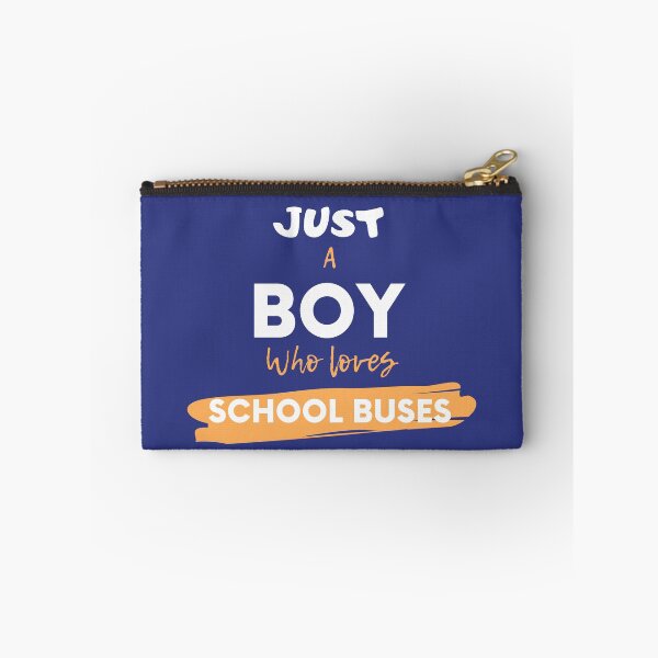 Item preview,  JUST A BOY WHO LOVES SCHOOL BUSES designed and sold by Innovational.