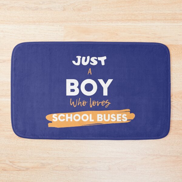 Item preview,  JUST A BOY WHO LOVES SCHOOL BUSES designed and sold by Innovational.