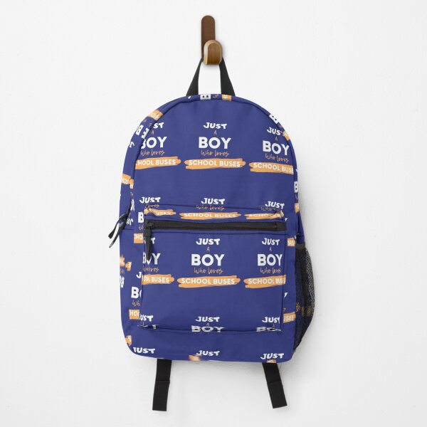 Item preview, JUST A BOY WHO LOVES SCHOOL BUSES designed and sold by Innovational.