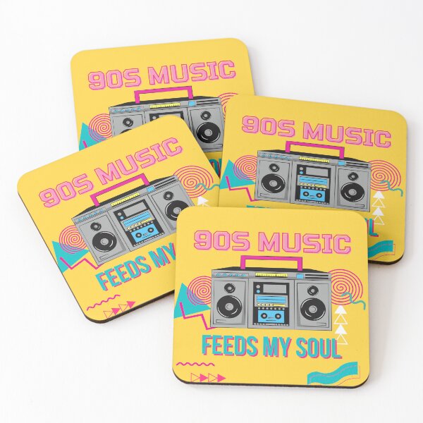 Item preview, 90s Music Feeds My Soul - Music Feeds My Soul For Music Lovers designed and sold by Back To The 80s.