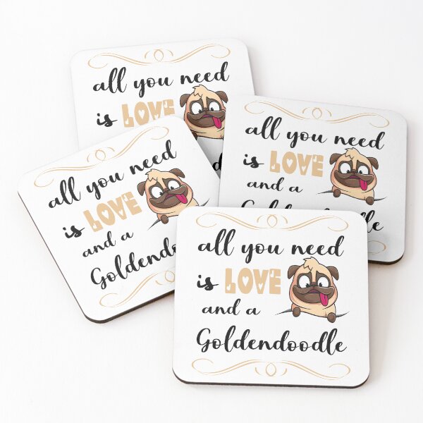 Item preview, All You Need is Love and a Goldendoodle designed and sold by Beauty-secret.