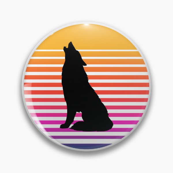 Item preview, Retro Wolf designed and sold by Harvey Bell.