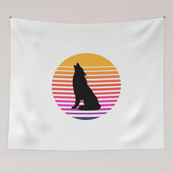 Item preview, Retro Wolf designed and sold by Harvey Bell.