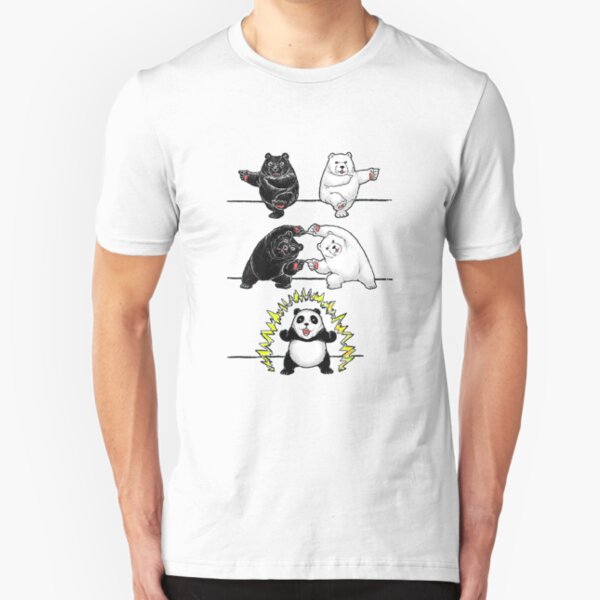 Panda Fusion Slim Fit T-Shirt