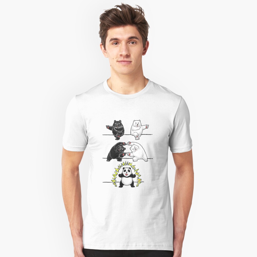 Panda Fusion Slim Fit T-Shirt