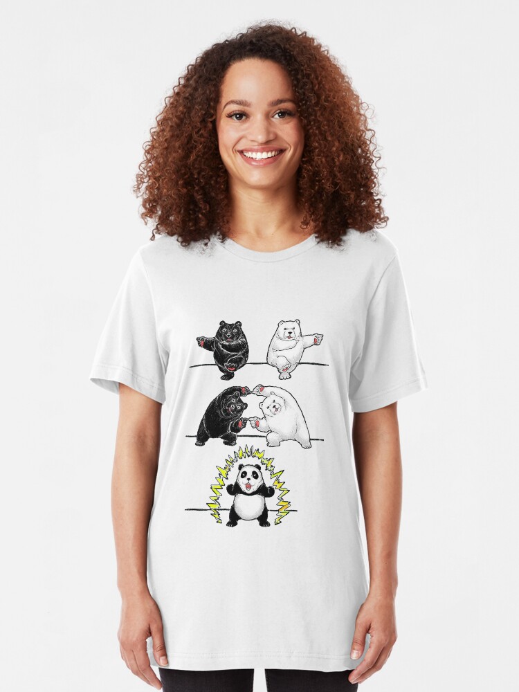 Alternate view of Panda Fusion Slim Fit T-Shirt