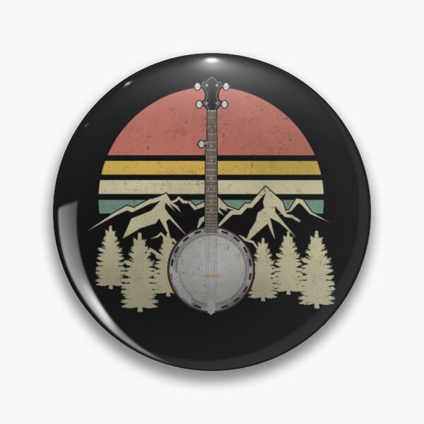Item preview, Vintage Banjo Mountain Musician designed and sold by ClamenTaon.