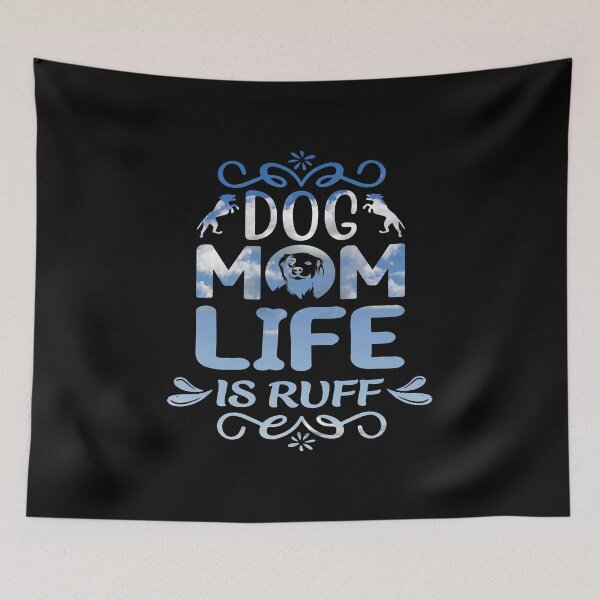 Item preview, Dog Mum Ruff designed and sold by printhappy4you.