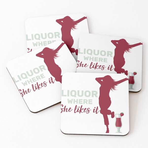 Item preview, Liquor Where She Likes It Women Funny Gift for Drunk Girl designed and sold by bouraydasbrand.