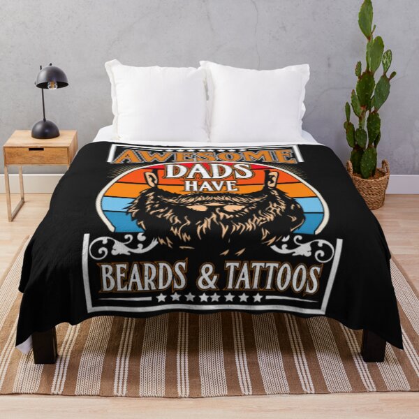 Item preview, Dads Tattoo Beard Mustache Inked  designed and sold by ClamenTaon.