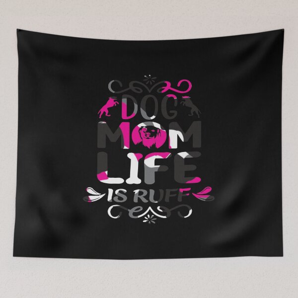 Item preview, Dog Mum Ruff designed and sold by printhappy4you.