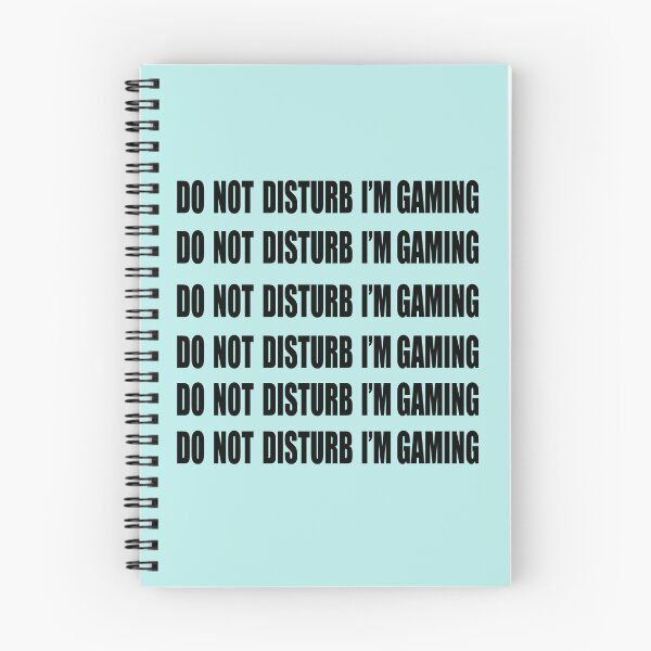 Item preview, DO NOT DISTURB I'M GAMING Funny Saying For Gamers  designed and sold by ART-SOUF.