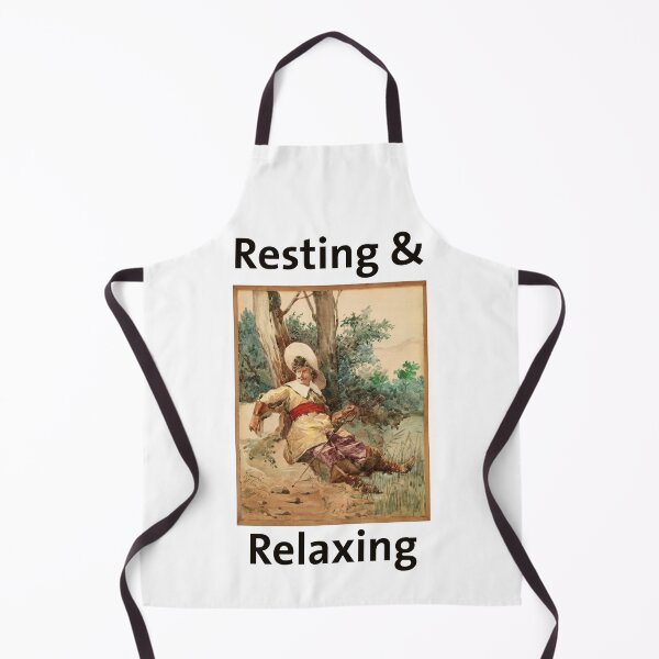 Item preview, Resting and Relaxing Musketeer Sticker designed and sold by SowCow.