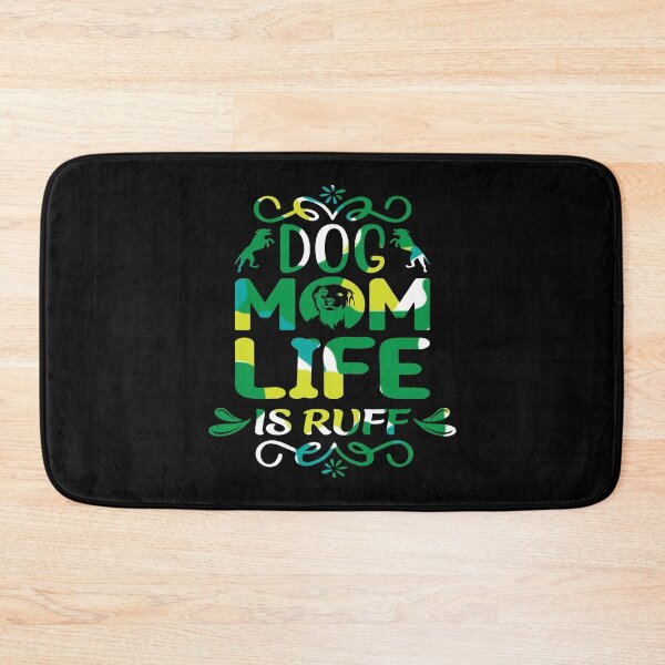 Item preview, Dog Mum Ruff designed and sold by printhappy4you.