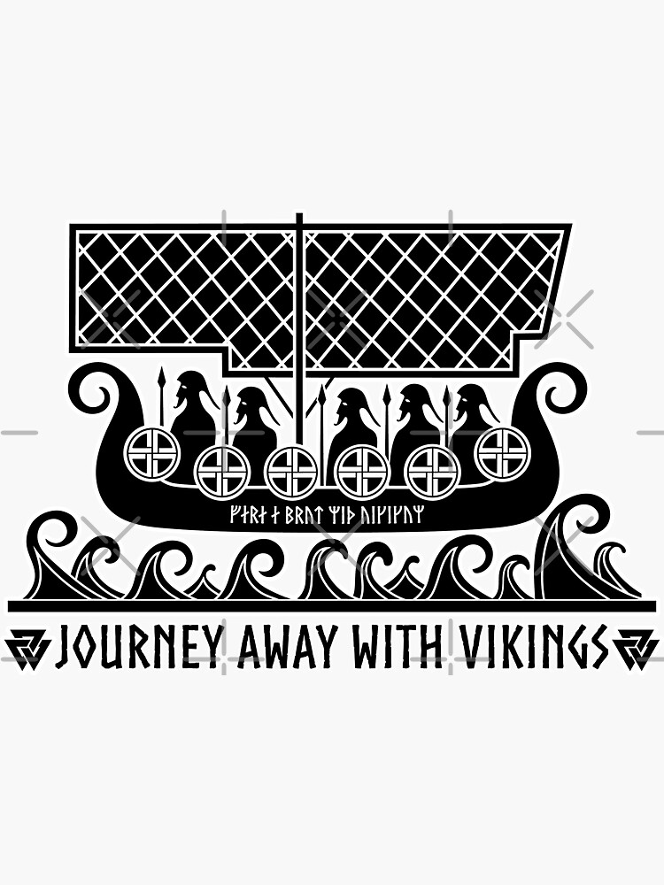 Journey away with Vikings | Sticker
