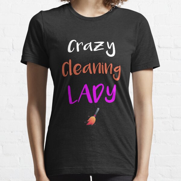 Item preview, Crazy Cleaning Lady designed and sold by rachidhaz.