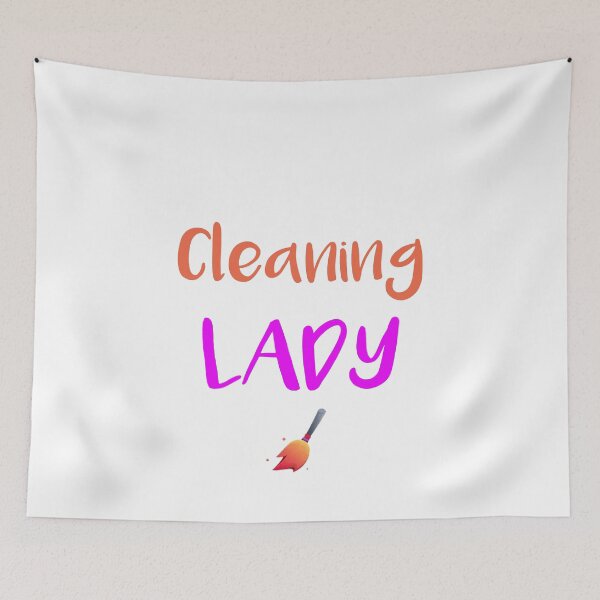 Item preview, Crazy Cleaning Lady designed and sold by rachidhaz.