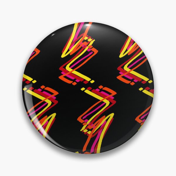 Item preview, Abstract Paint Strokes Warm Zig Zag Pattern designed and sold by that5280lady.
