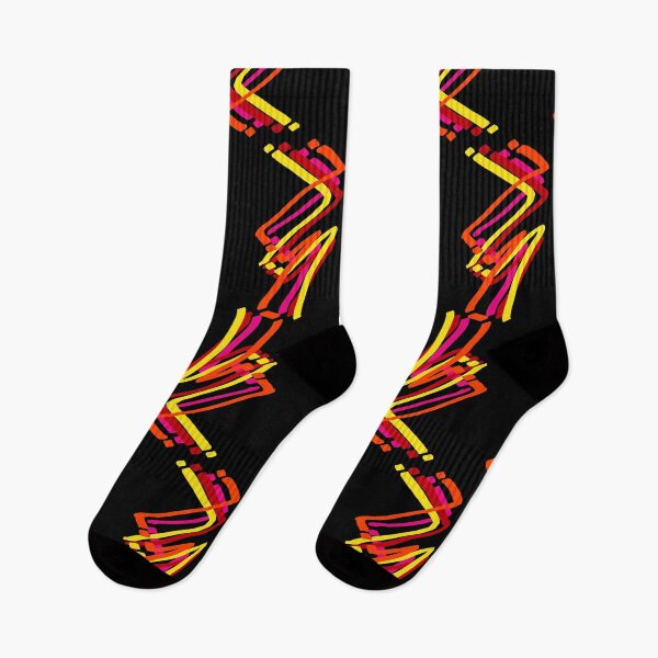 Item preview, Abstract Paint Strokes Warm Zig Zag Pattern designed and sold by that5280lady.