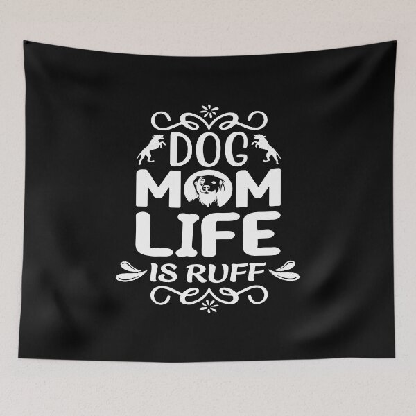 Item preview, Dog Mum Ruff designed and sold by printhappy4you.