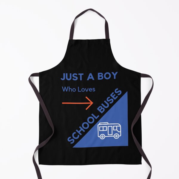 Item preview, JUST A BOY WHO LOVES SCHOOL BUSES designed and sold by Innovational.