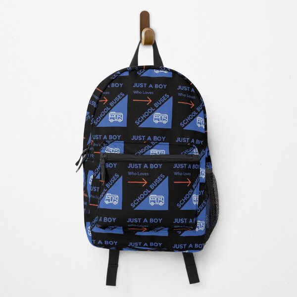 Item preview, JUST A BOY WHO LOVES SCHOOL BUSES designed and sold by Innovational.