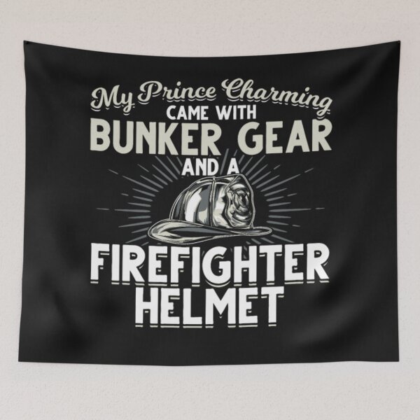 Item preview, My prince charming firefighter helmet designed and sold by ClamenTaon.