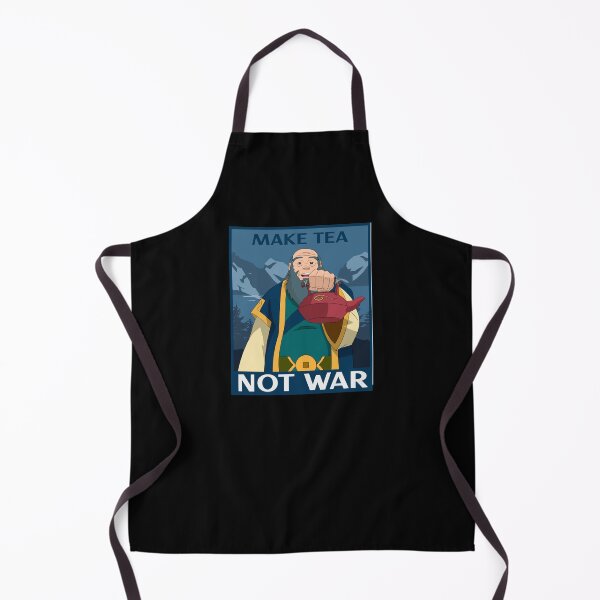 Item preview, Iroh "Make Tea Not War" war is not the answer peace not war | ukrainian president volodymyr zelensky designed and sold by GaliaTati.