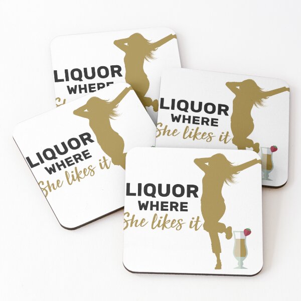 Item preview, Liquor Where She Likes It Women Funny Gift for Drunk Girl designed and sold by bouraydasbrand.