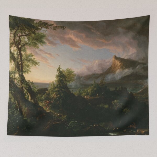 Item preview, The Savage State, The Course of Empire (1834) - Thomas Cole designed and sold by SALON DES ARTS.
