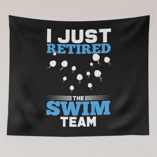 Item preview, Just retired swim team surgery quote designed and sold by ClamenTaon.