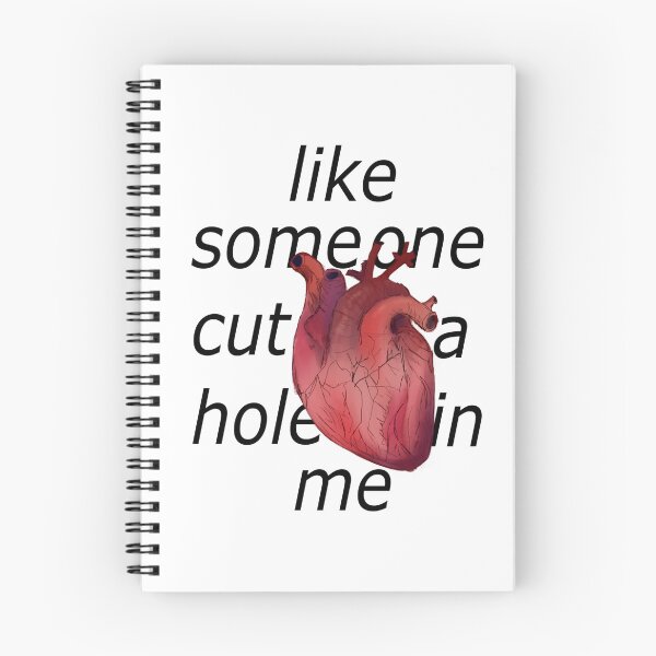 Item preview, Like someone cut a hole in me designed and sold by kynnamariehale.