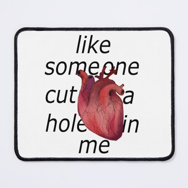 Item preview, Like someone cut a hole in me designed and sold by kynnamariehale.