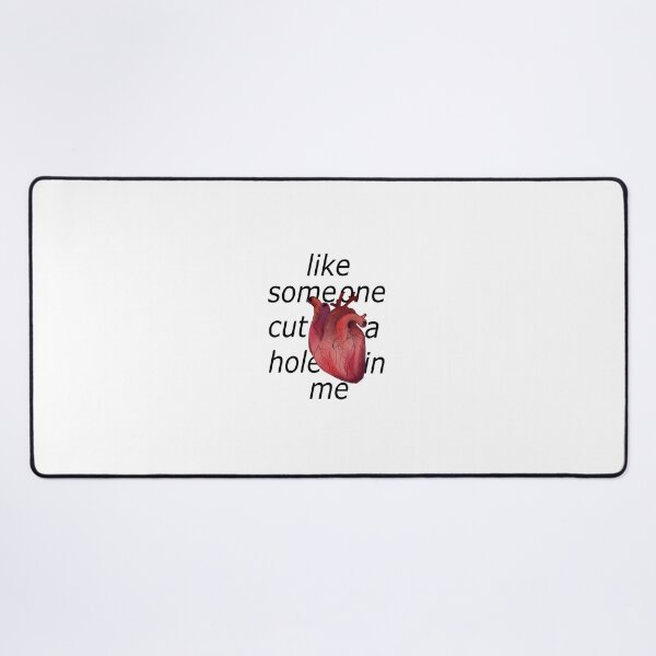 Item preview, Like someone cut a hole in me designed and sold by kynnamariehale.