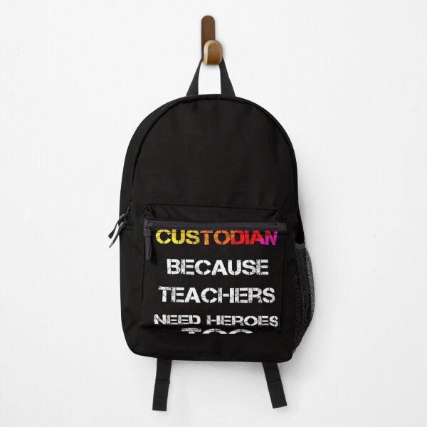 Item preview, Custodian Because Teachers Need Heroes Too designed and sold by rachidhaz.