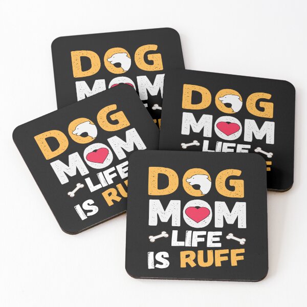 Item preview, Dog Mum Ruff designed and sold by printhappy4you.
