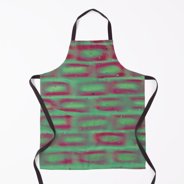 Item preview, Trippy Glitched Brick Wall Pattern designed and sold by JadedLilacsArt.