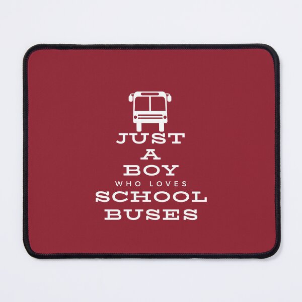 Item preview,  JUST A BOY WHO LOVES SCHOOL BUSES designed and sold by Innovational.