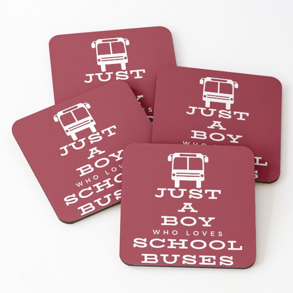 Item preview,  JUST A BOY WHO LOVES SCHOOL BUSES designed and sold by Innovational.