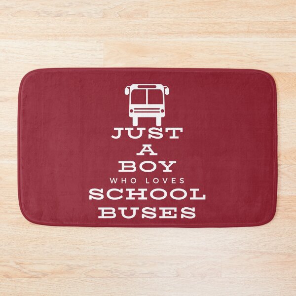 Item preview,  JUST A BOY WHO LOVES SCHOOL BUSES designed and sold by Innovational.