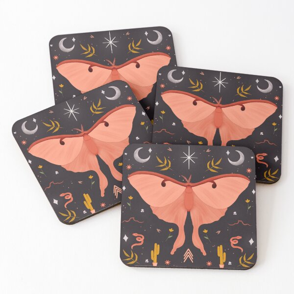 Item preview, Desert Moth designed and sold by Rebekah Klimuck.
