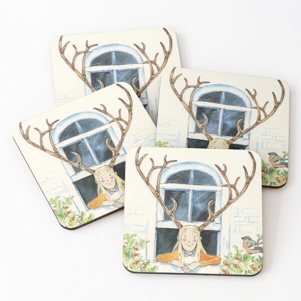 Item preview, Antler Girl designed and sold by sireesanwar.