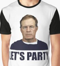 Lets Party - Bill Belichick Graphic T-Shirt