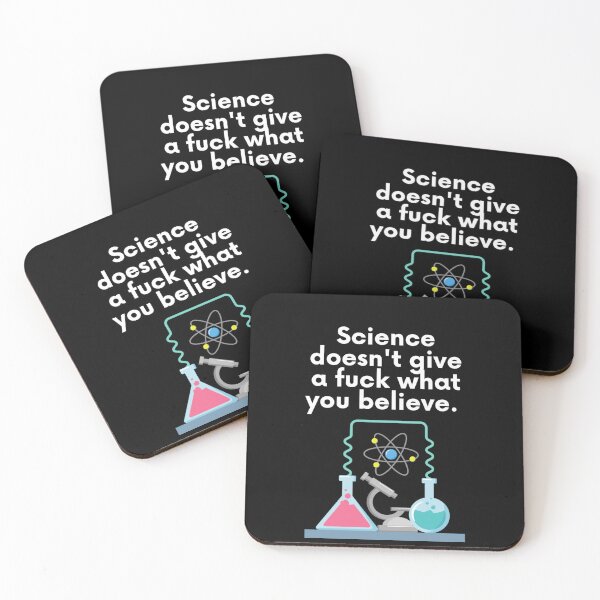 Item preview, Science doesn't give a fuck what you believe  designed and sold by Giovanni's  Brown Quotes.