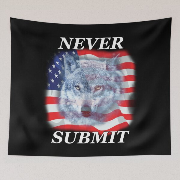 Item preview, Never Submit designed and sold by Brad Chambers.