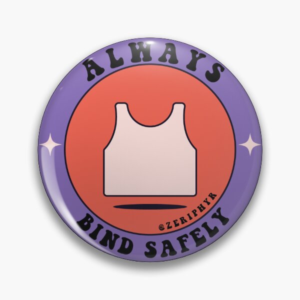 Item preview, LGBTQ+ Trans Nonbinary Binder Sticker designed and sold by komorebie.